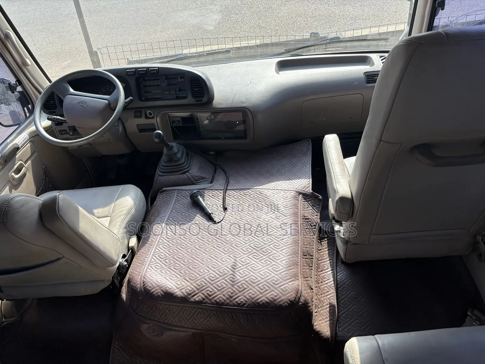 Toyota Coaster 2017 Brown