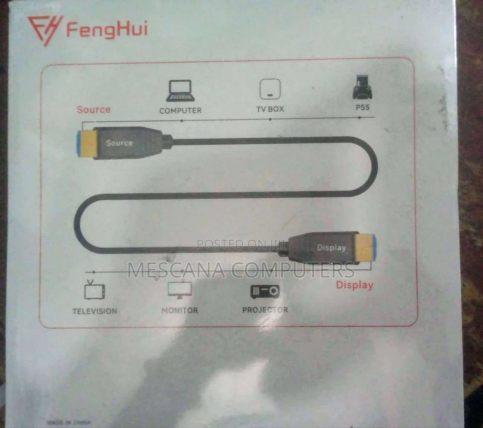 Fenghui Hdmi Cable Fiber 50m