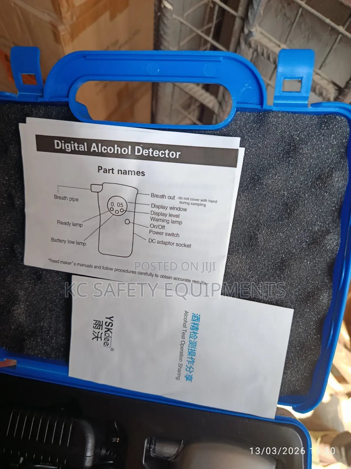 Ca 2000 Digital Alcohol Detector