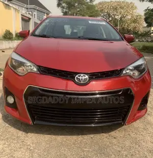 Toyota Corolla S Plus 4dr Sedan (1.8L 4cyl 6M) 2015 Red