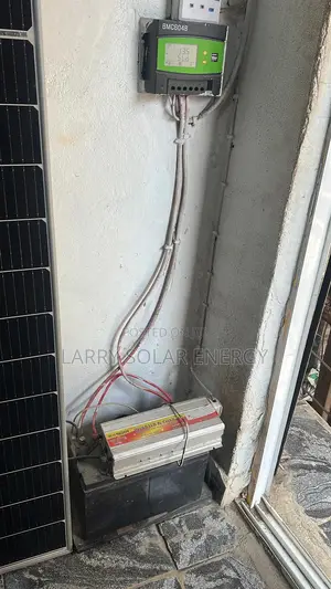 Mini Solar Installation for Ur Shop/Room Powered by 300w Panel 2pics