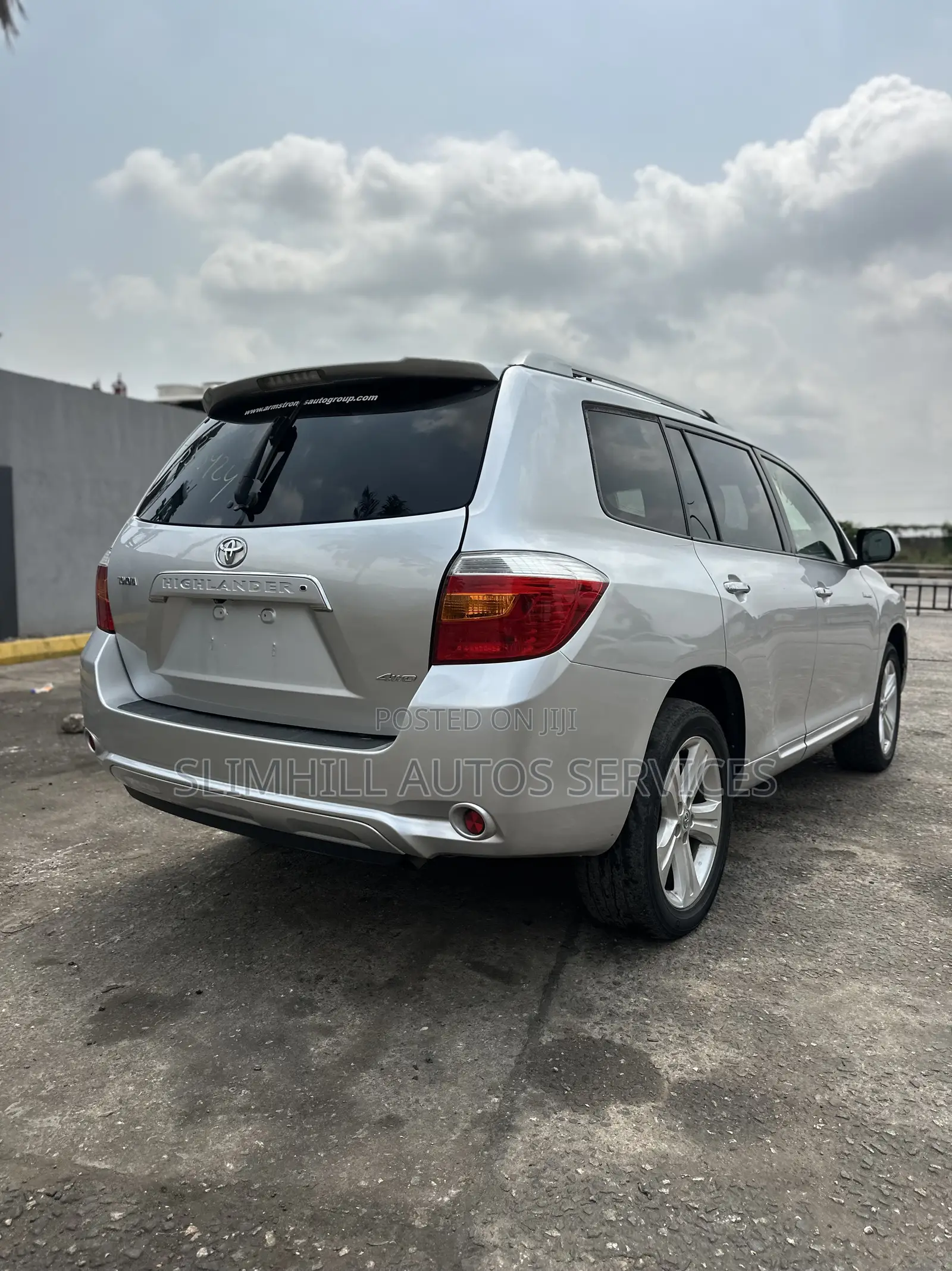 Toyota Highlander Limited 2008 Silver