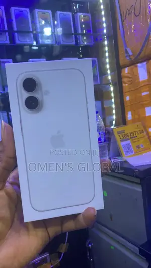 New Apple iPhone 16 Plus 256 GB White