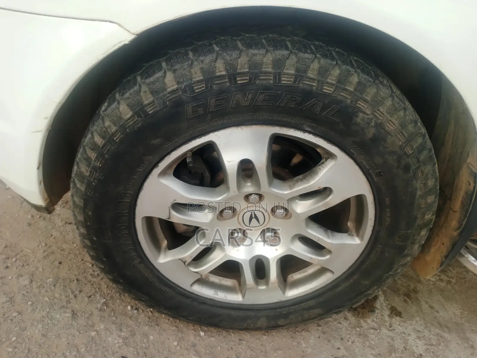 Acura MDX 2008 White