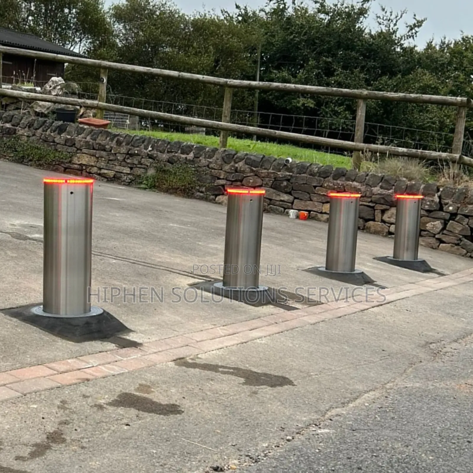 Automatic Rising Bollards Supplier Abuja Nigeria