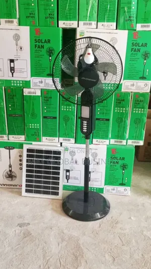 Solar Rechargeable Fan