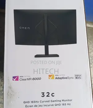 Omen by Hp 31.5 Inch QHD 165hz Curved Gaming Monitor - Omen 32c