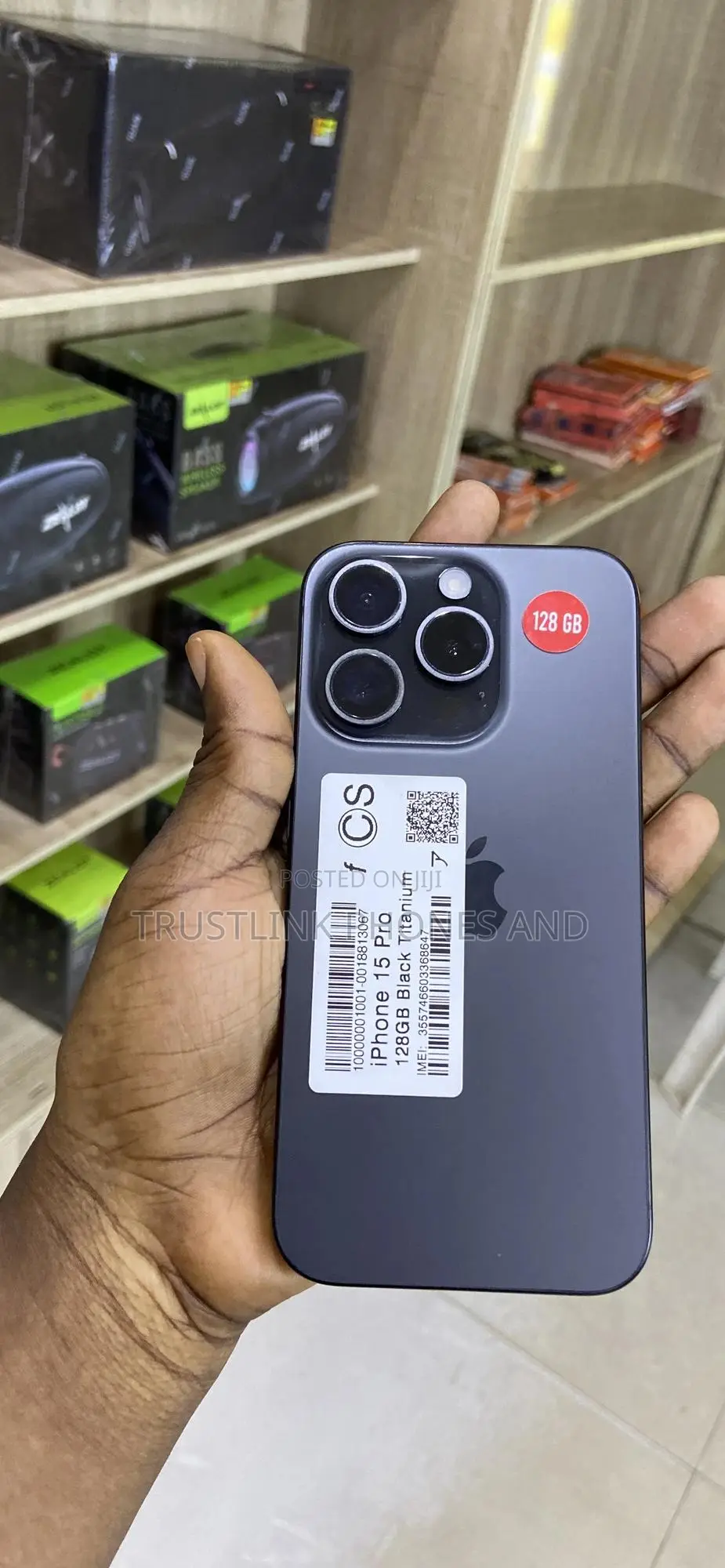 Apple iPhone 15 Pro 128 GB Black