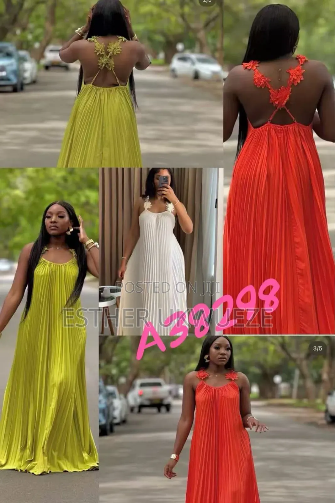 Plinted Dress