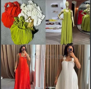 Plinted Dress
