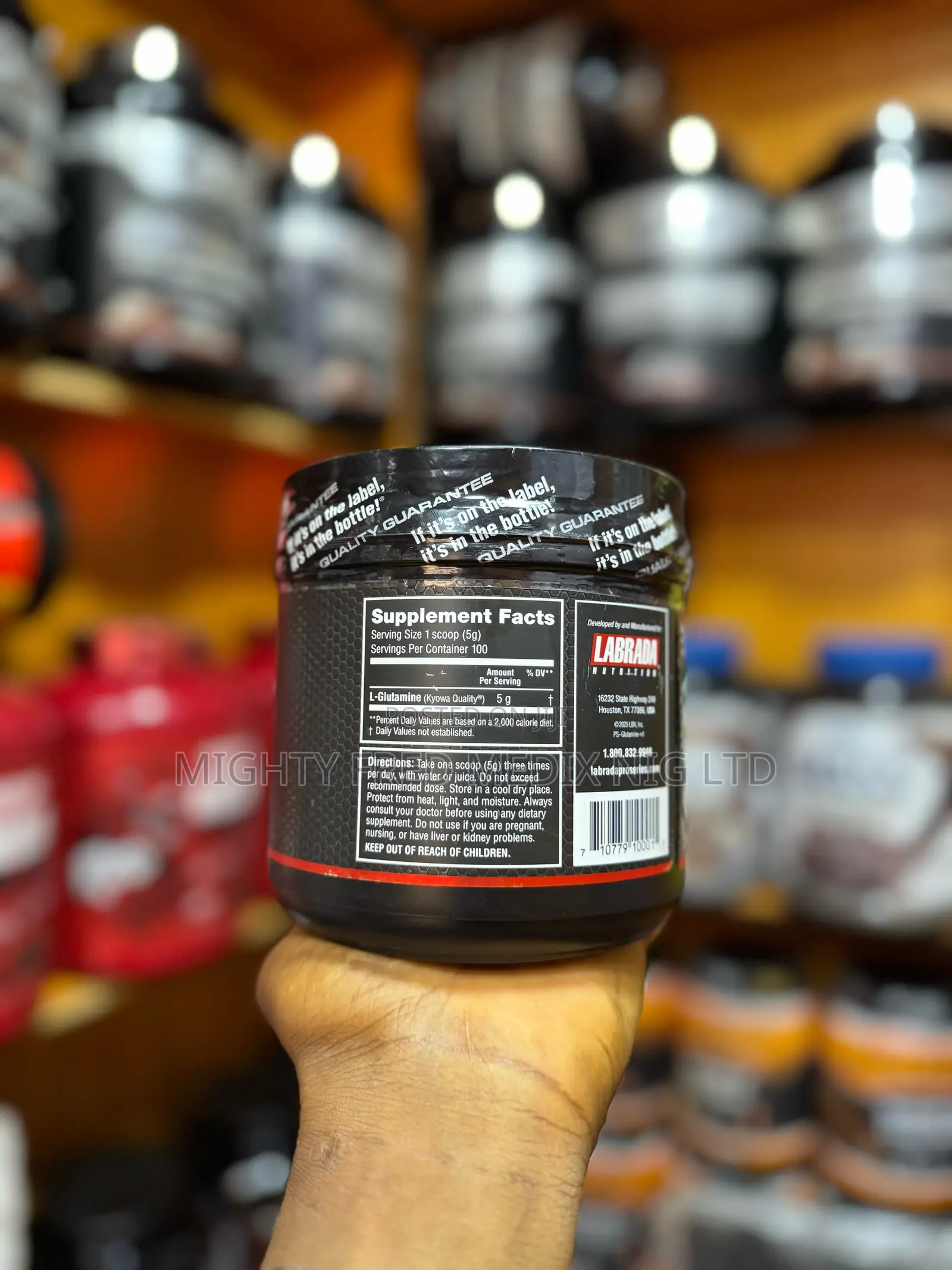 Labrada Gluthamine Powder