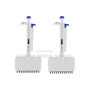 12-Channel Adjustable Micropipette for Laboratory Precision