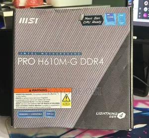 Msi Pro H610m-G Ddr4 Motherboard