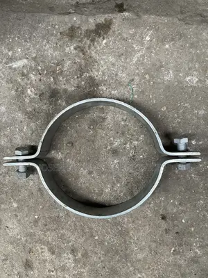 Galvanized Steel Pipe Clamp 8”