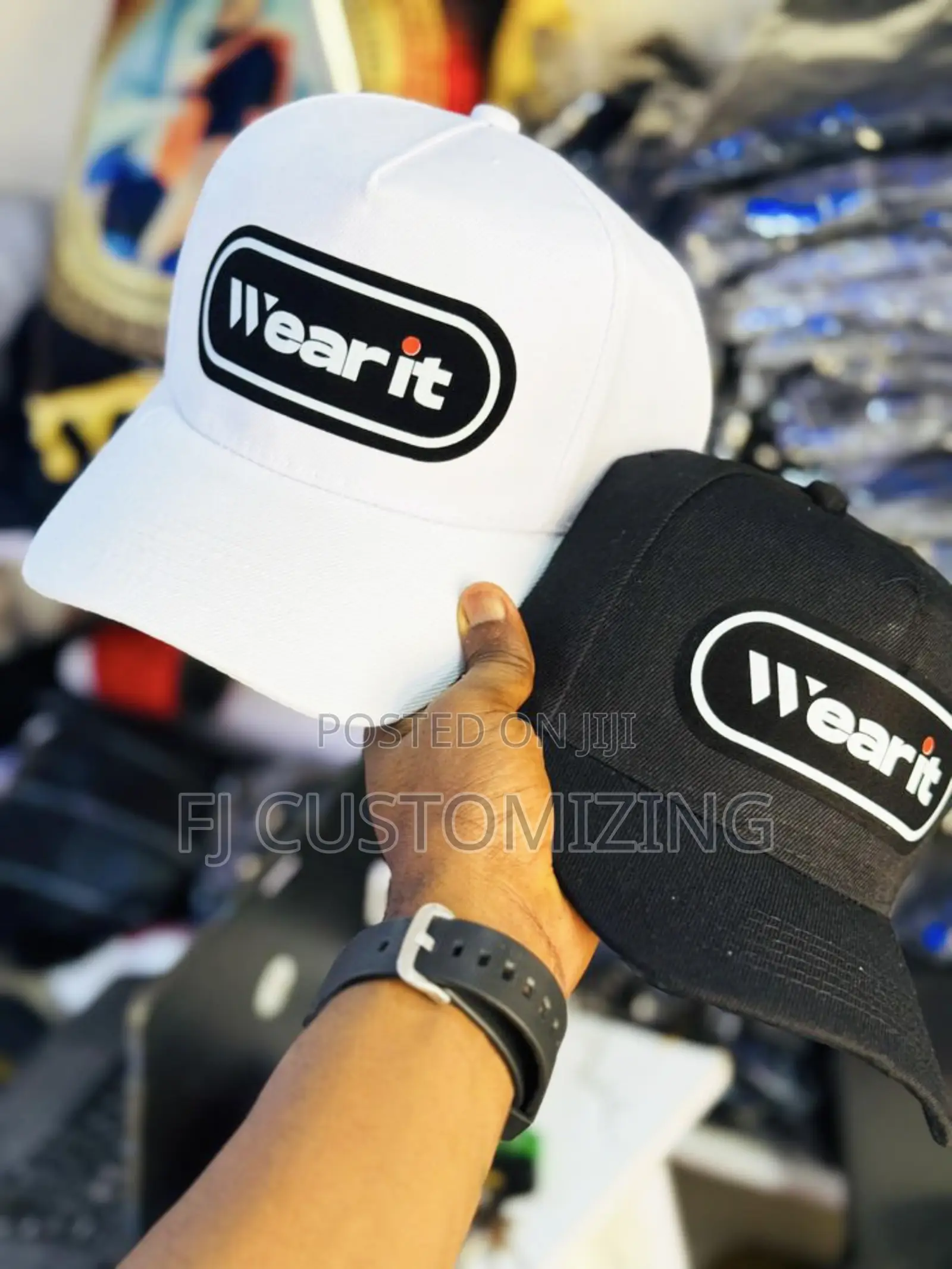 Custom Branded Caps With Logo