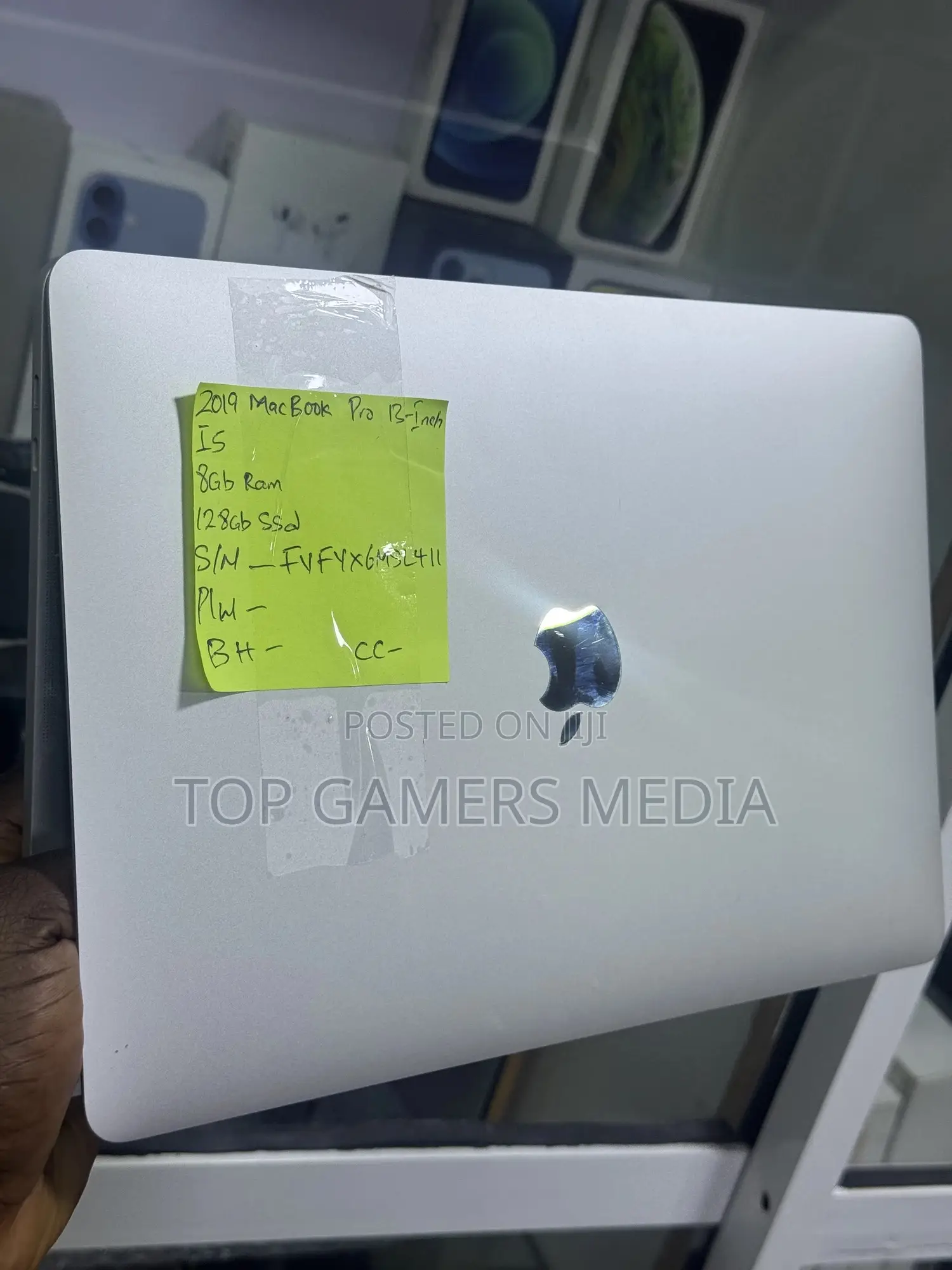 Laptop Apple MacBook Pro 2019 8GB Intel Core i5 SSD 128GB