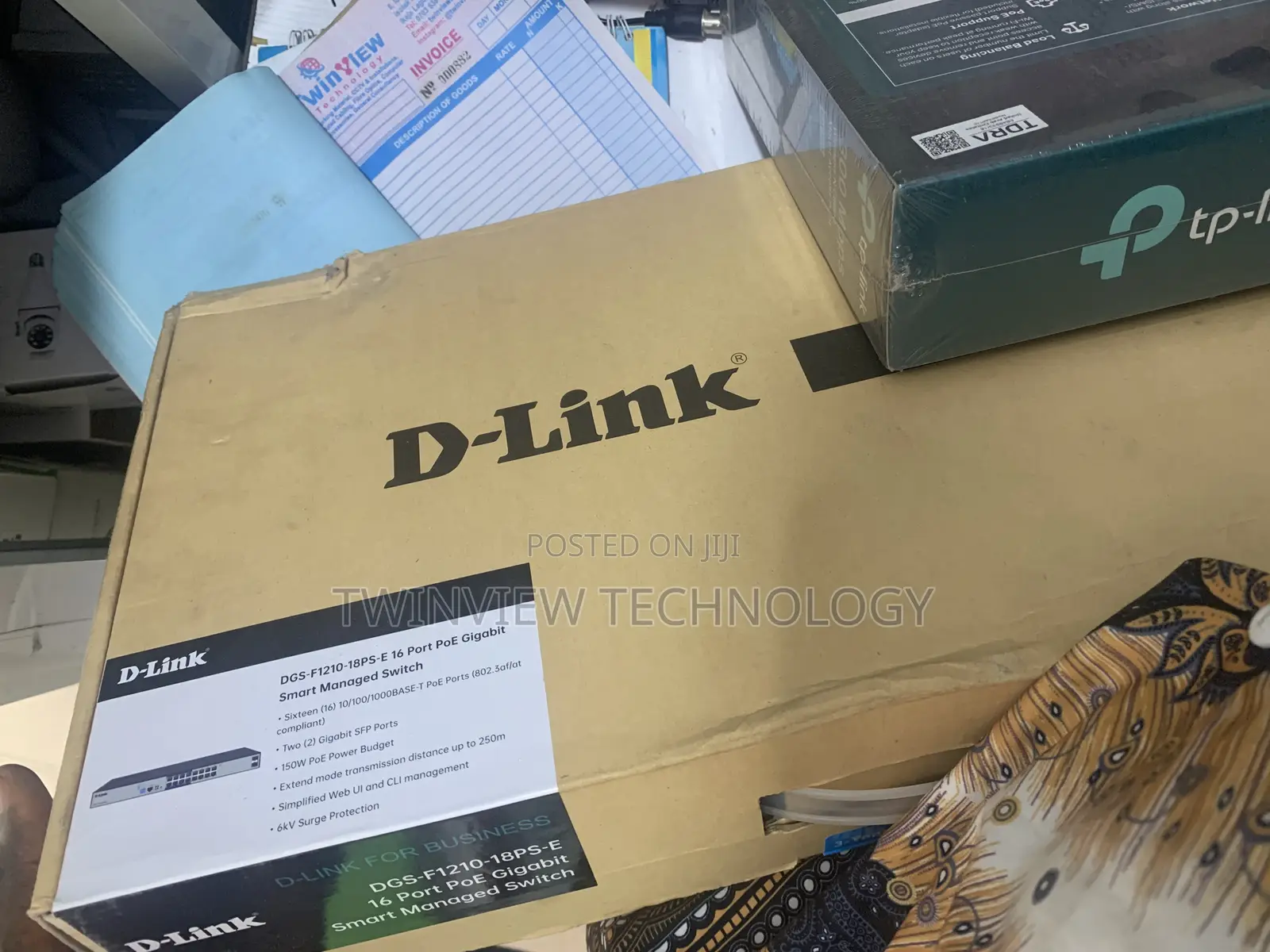 DGS-F1210-18ps-E 16 Port Poe Gigabit Smart Managed Switch