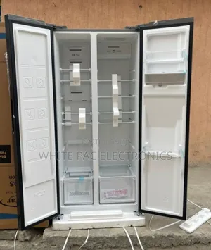 Kenstar Said By Said Inverter Fridge 516 Liter Mirror Black >Dispenser