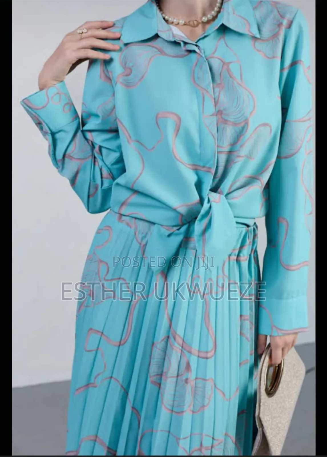 Plinted Dress