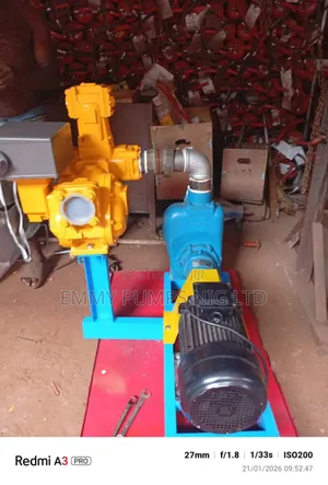 Electric Motor With Head and Liquid Control