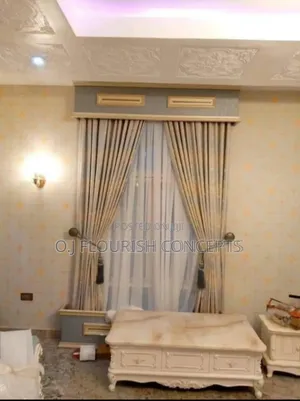 Cream Lovely Curtains