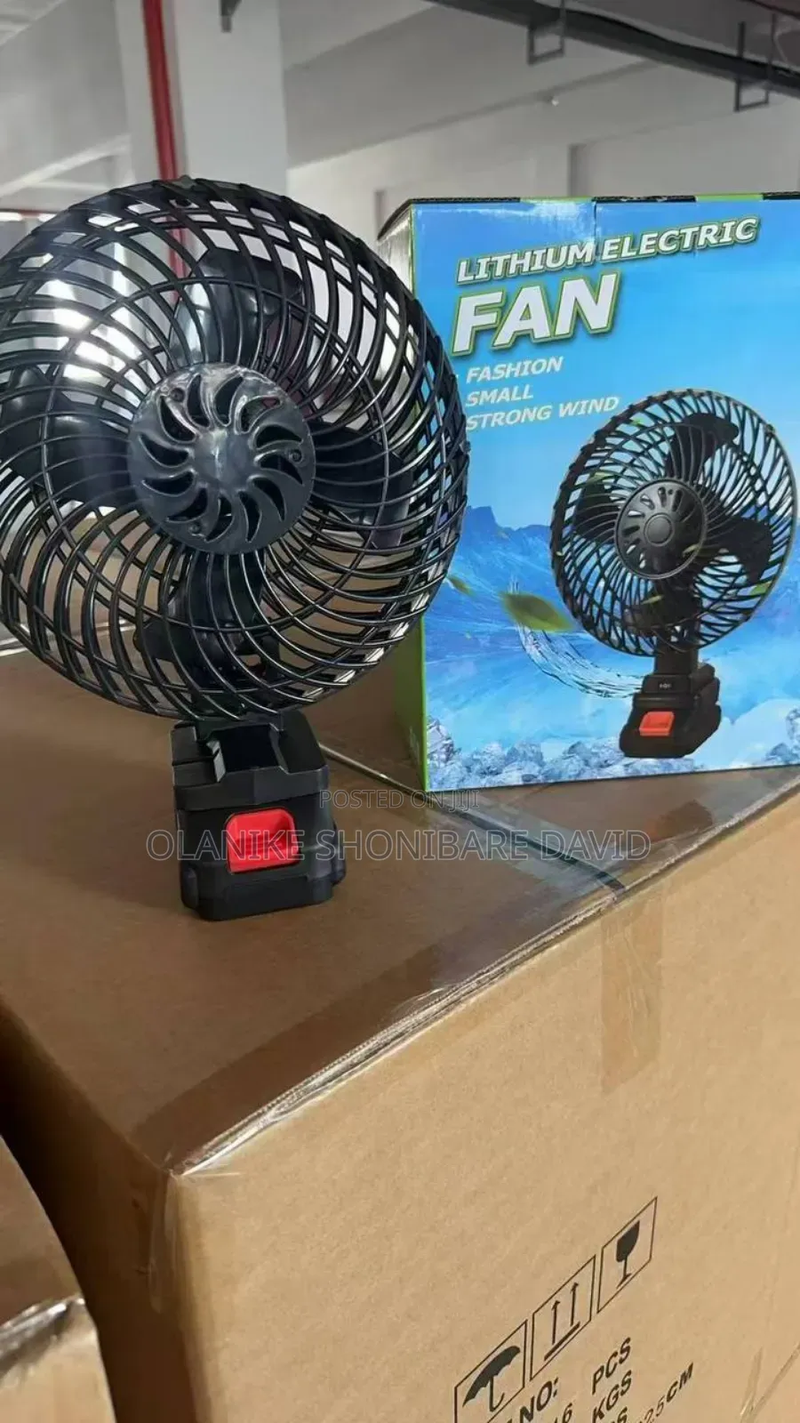 Lithium Electric Fan