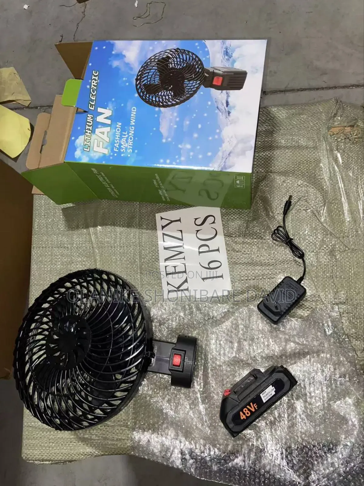 Lithium Electric Fan
