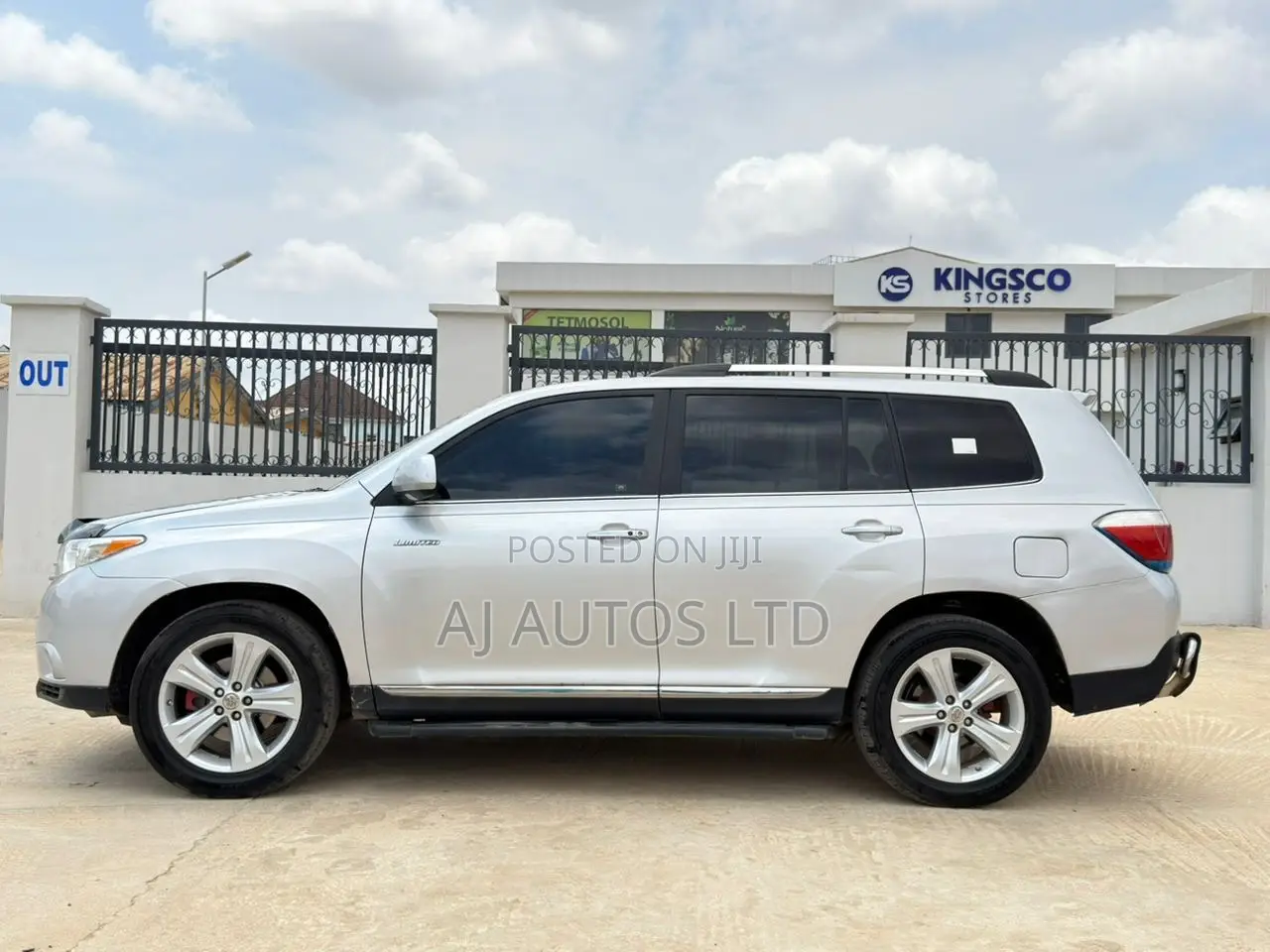 Toyota Highlander 2008 Silver