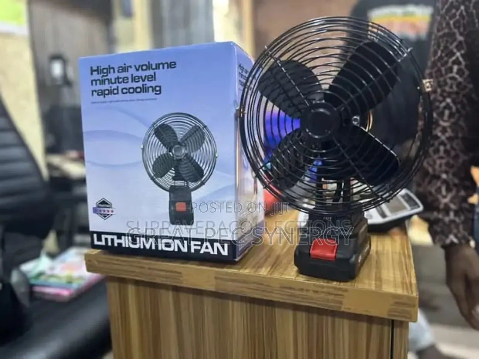 Lithium Ion Fan