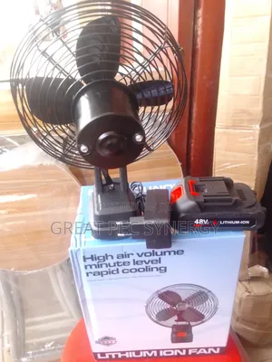 Lithium Ion Fan