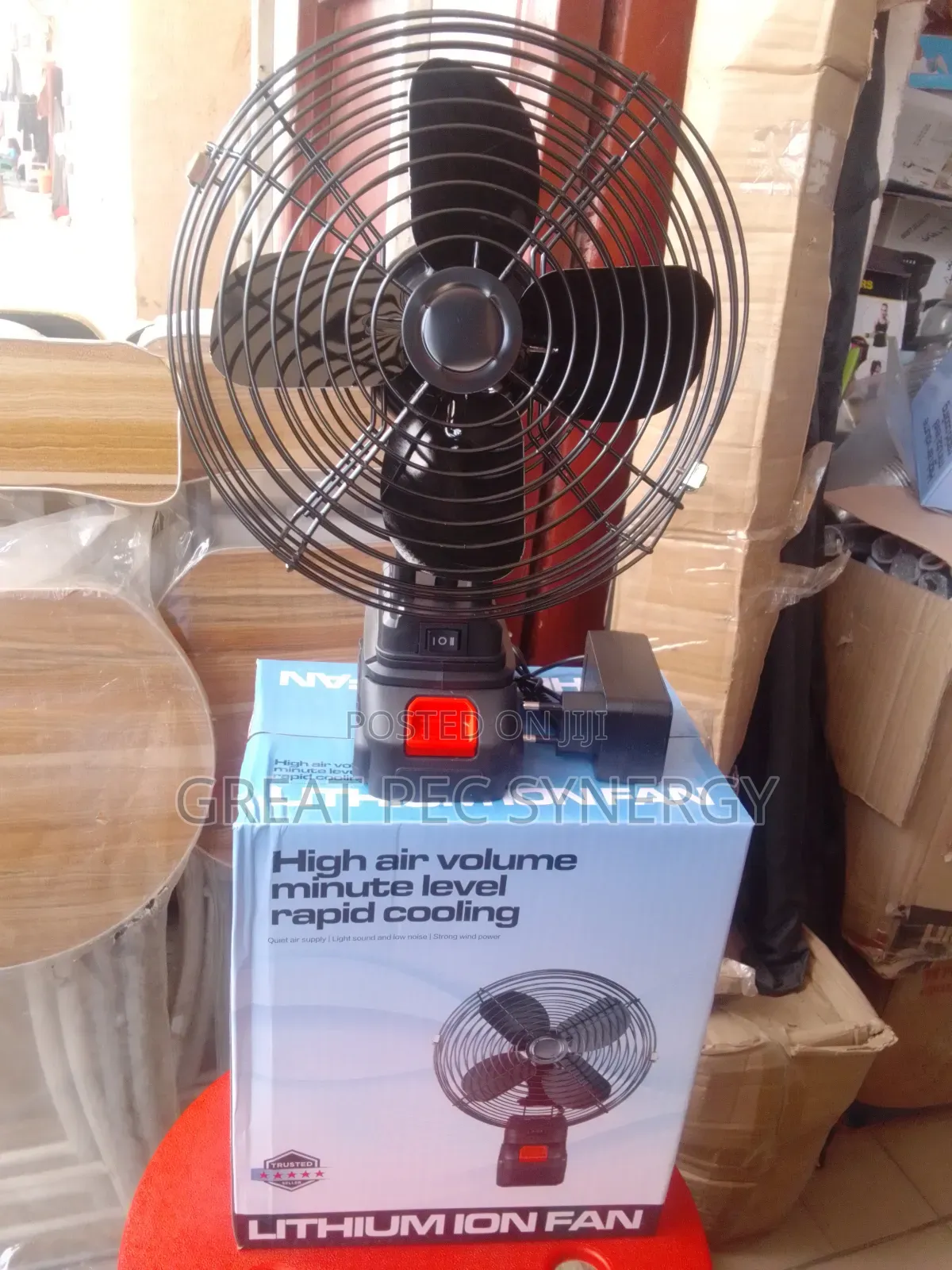 Lithium Ion Fan