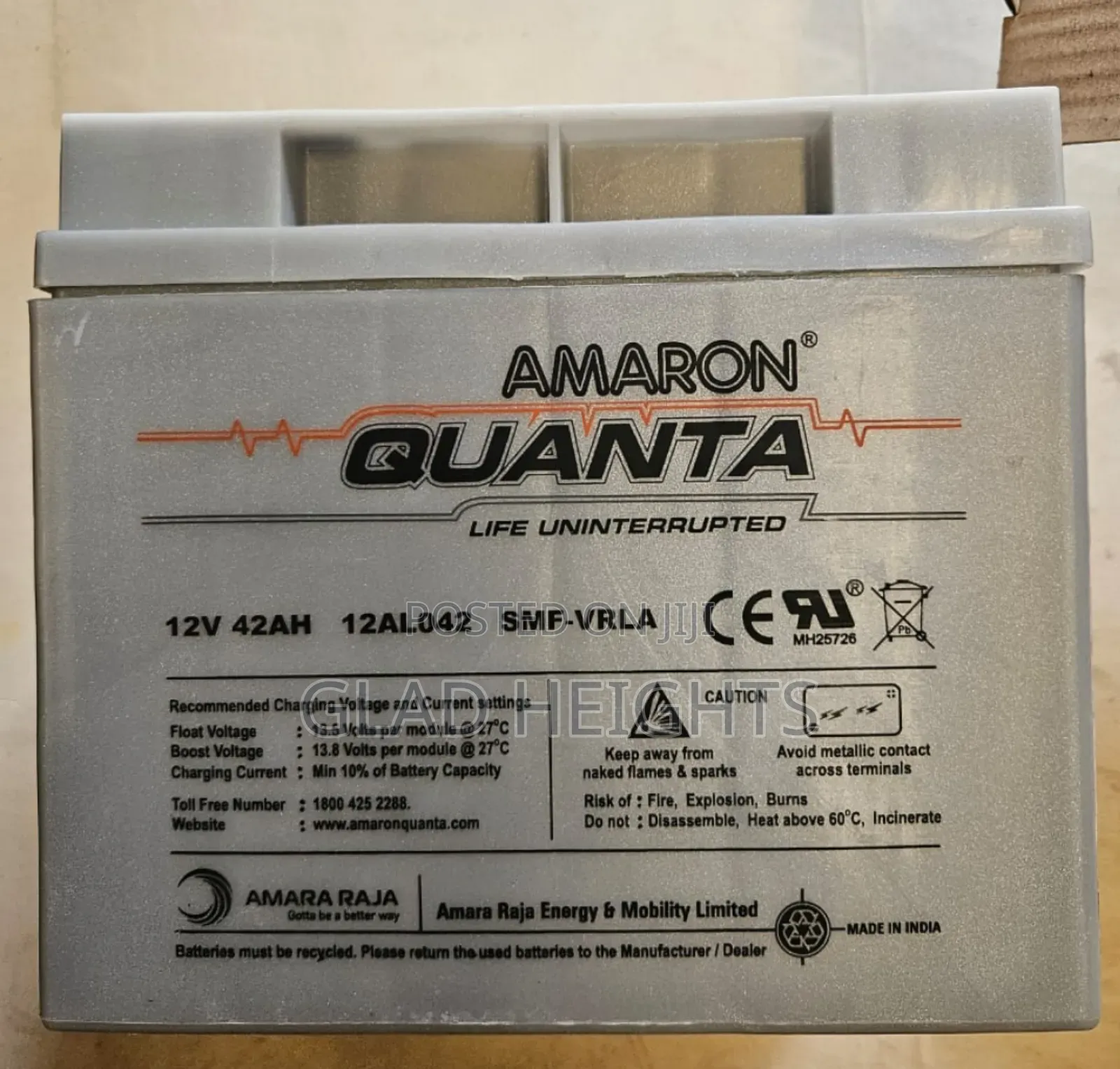 Quanta 42ah Ups Battery