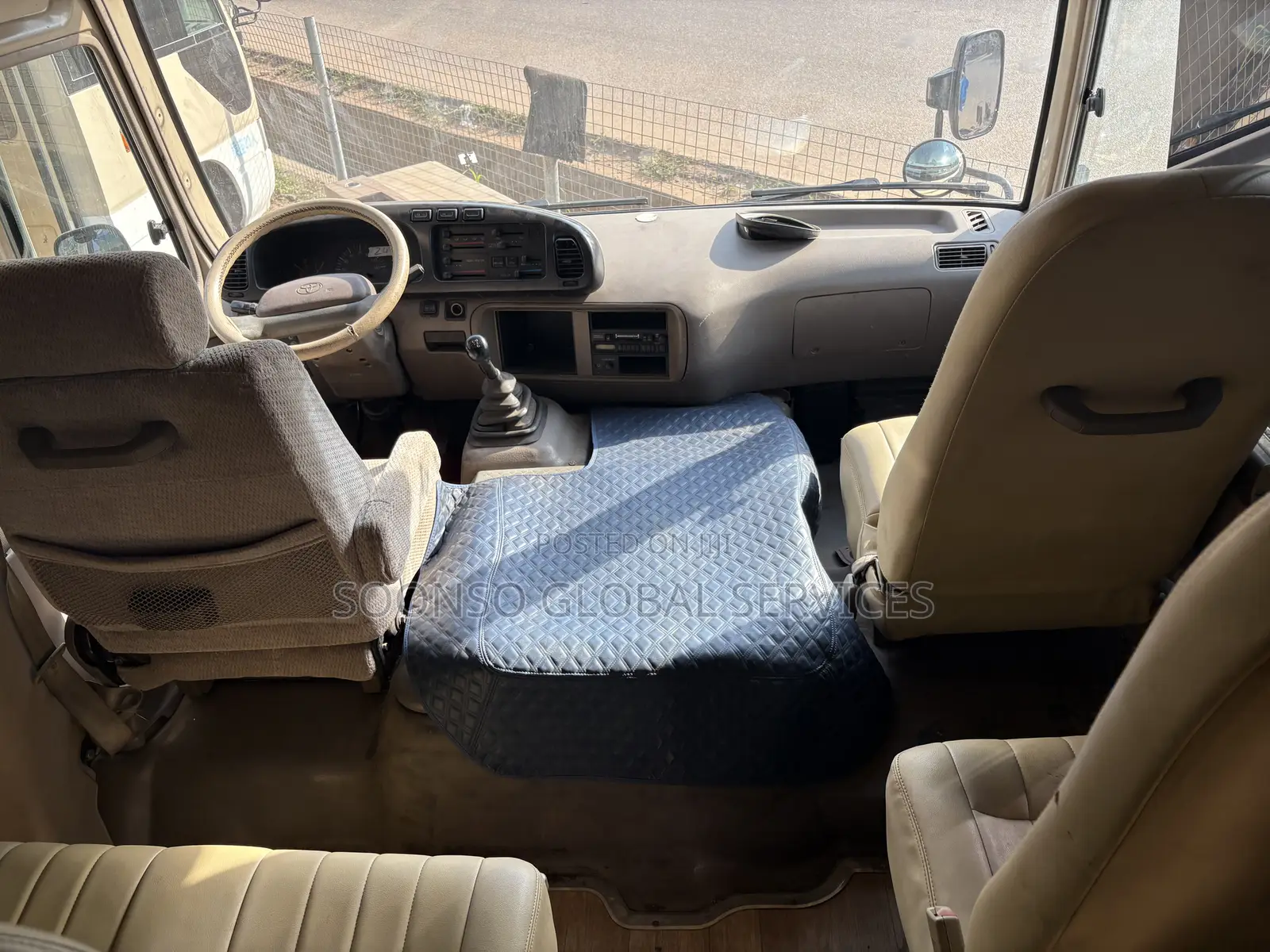 Toyota Coaster 2017 Brown