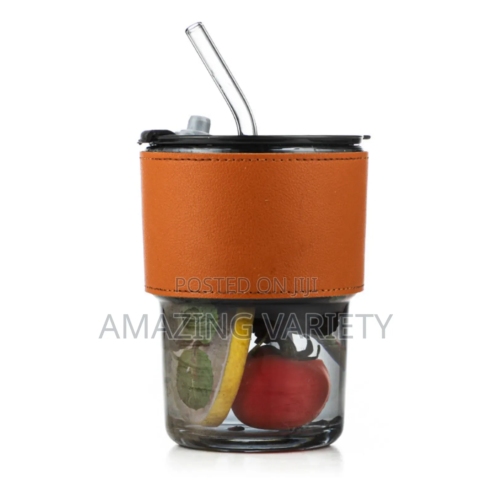Slub Glass Portable Cup