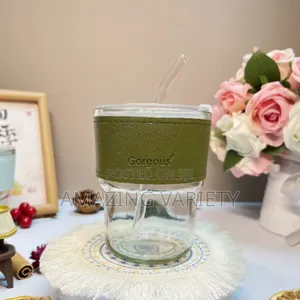 Slub Glass Portable Cup