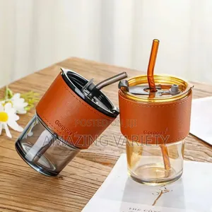 Slub Glass Portable Cup