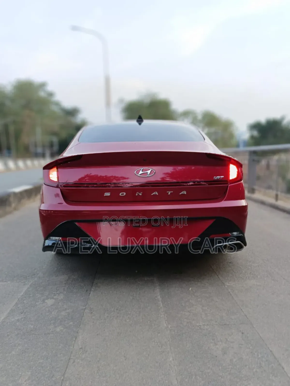 Hyundai Sonata 2021 Red
