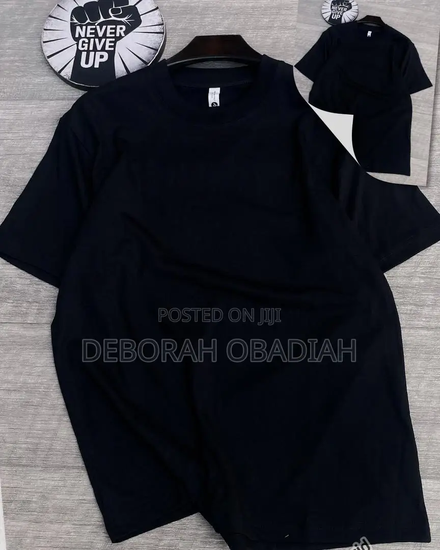 Unisex Luxury Plain Tshirt