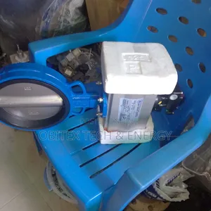14" Pneumatic Butterfly Valve (Dn350) With Actuator and Solenoid Valve