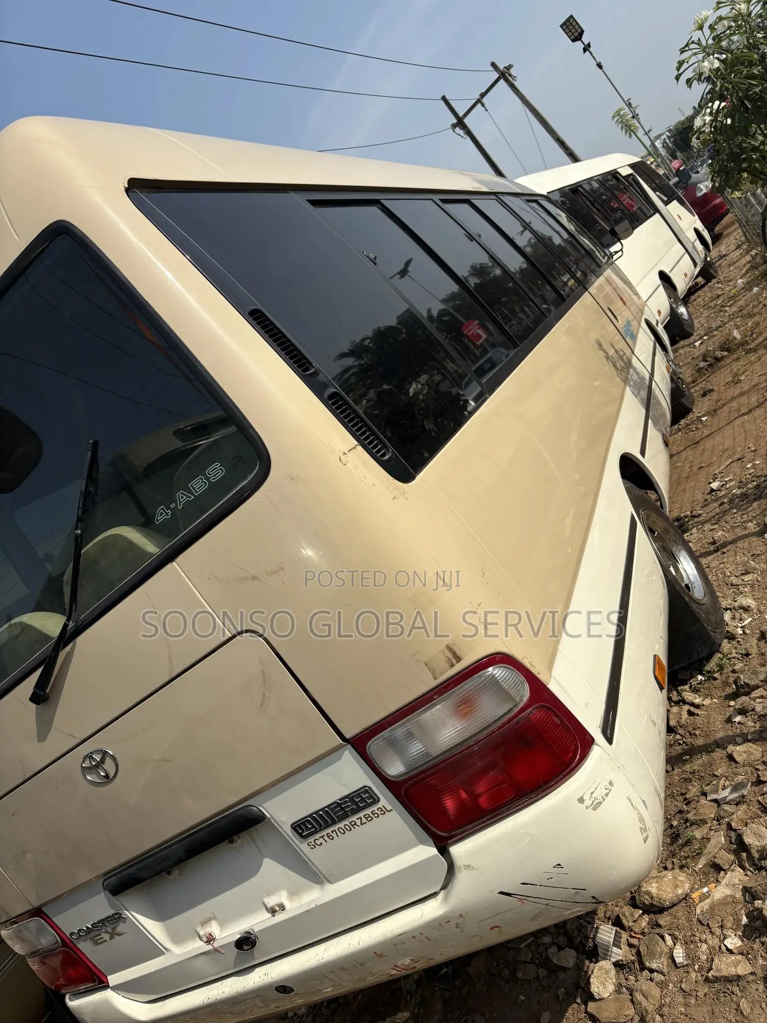 Toyota Coaster 2017 Brown