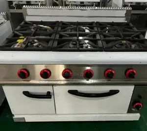 6 Burner Gas Cooker With Oven