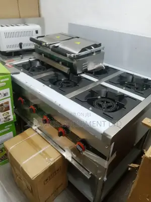 Six Burner Gas Cooker Without Oven