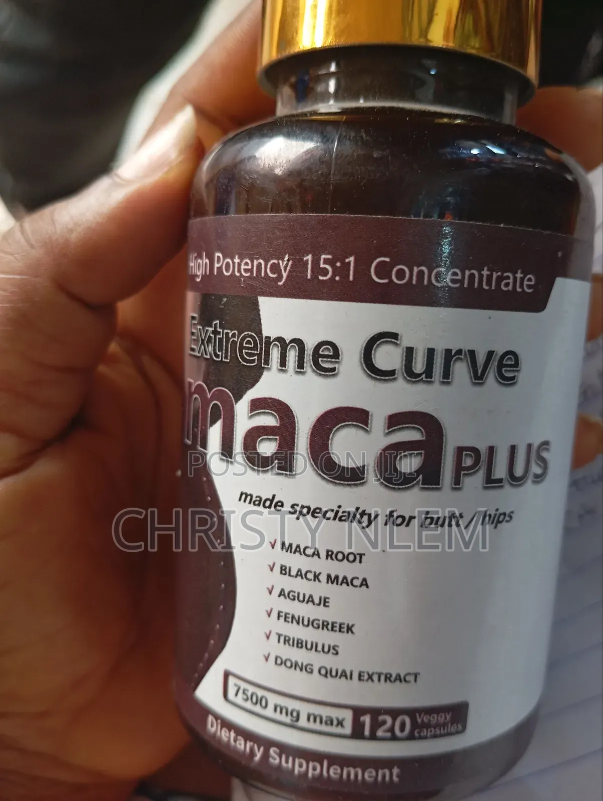 Extreme Curve Maca Supplement