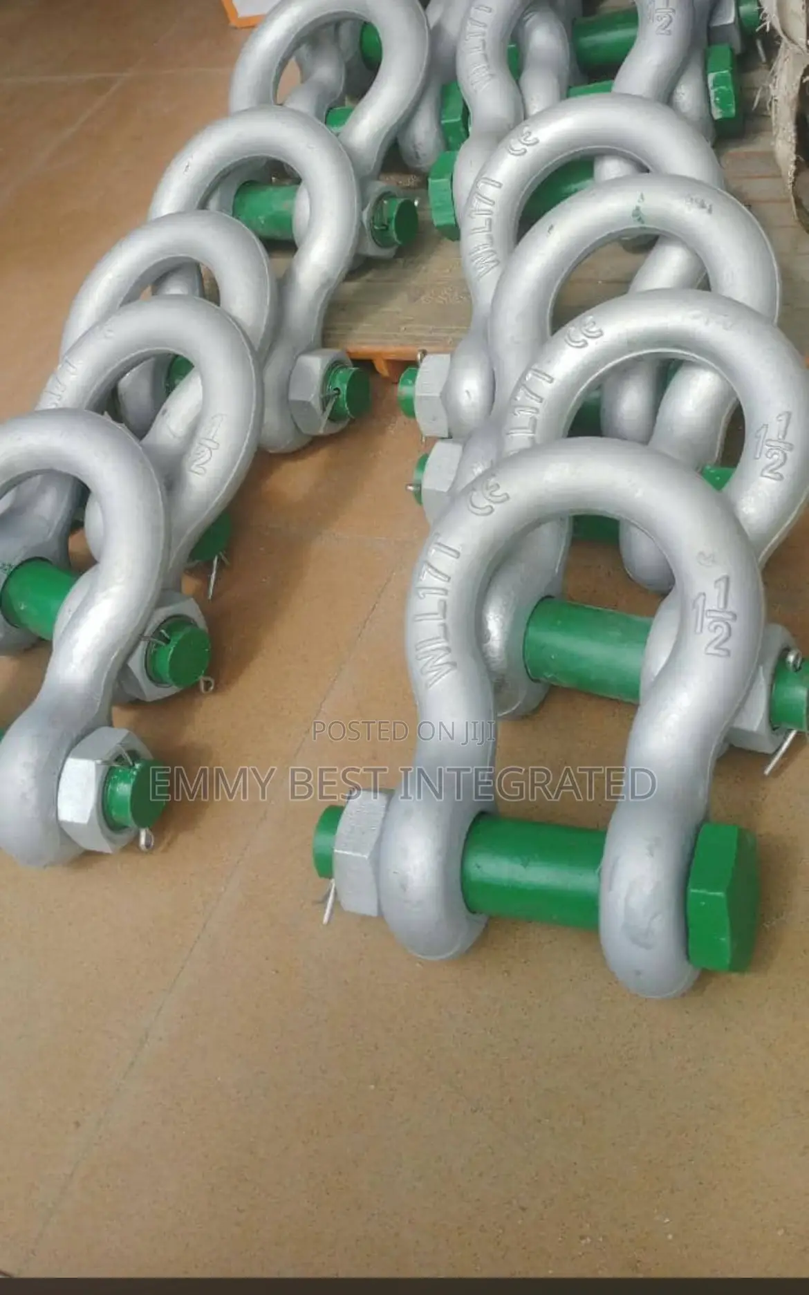 Green Pin® Bolt Type Bow Shackles,