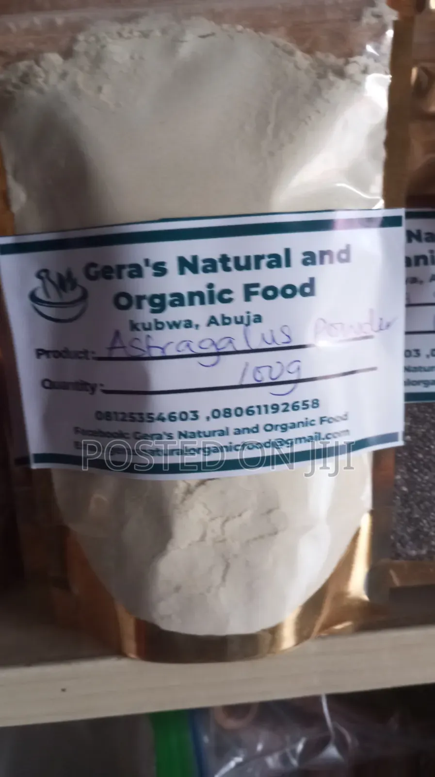Astragalus Powder 100g
