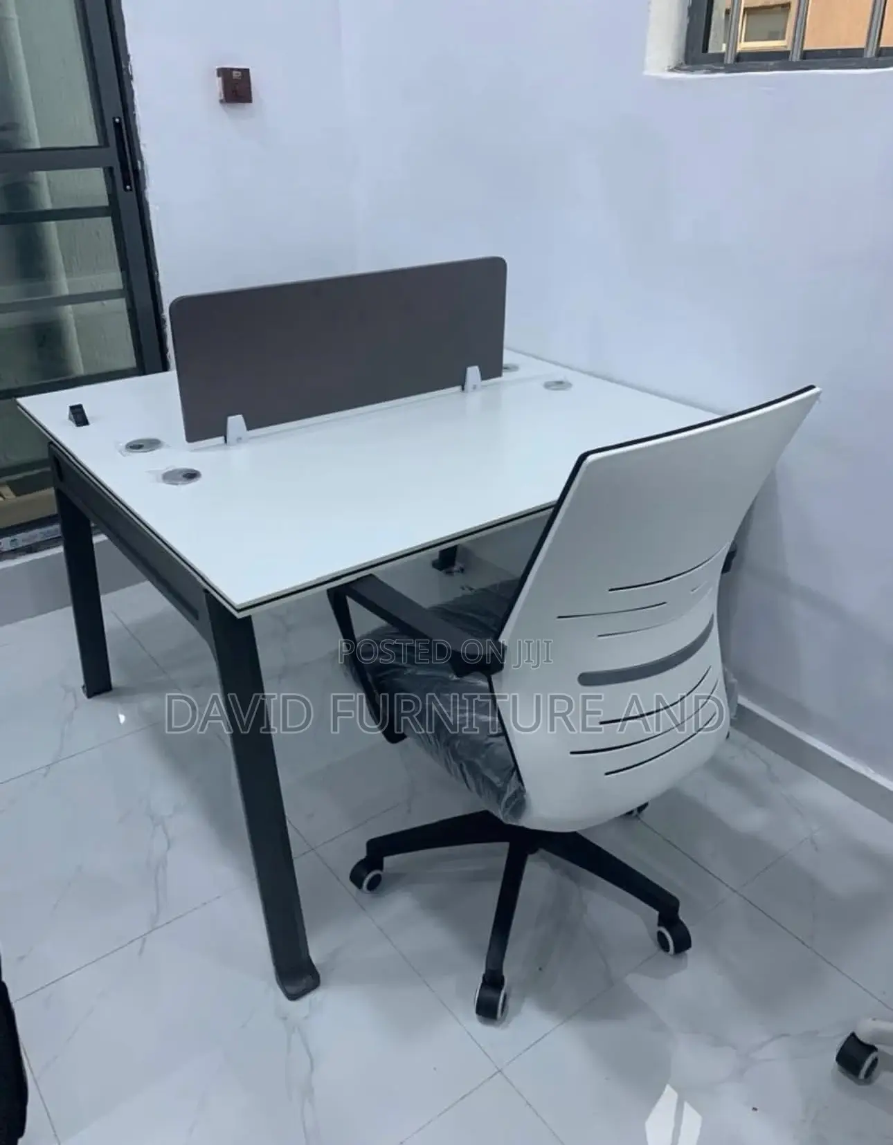 Workstation Table and Chairs(2 Seater)