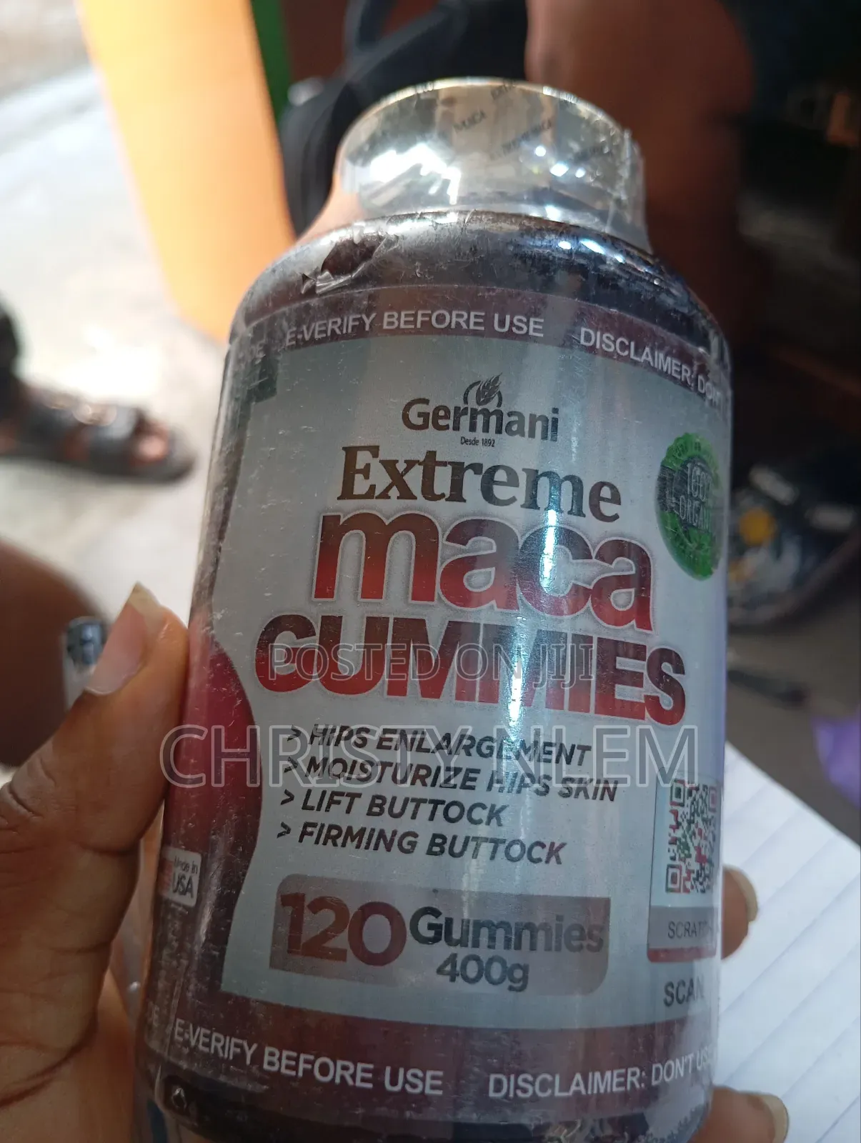 Extreme Curve Maca Supplement 120pcs