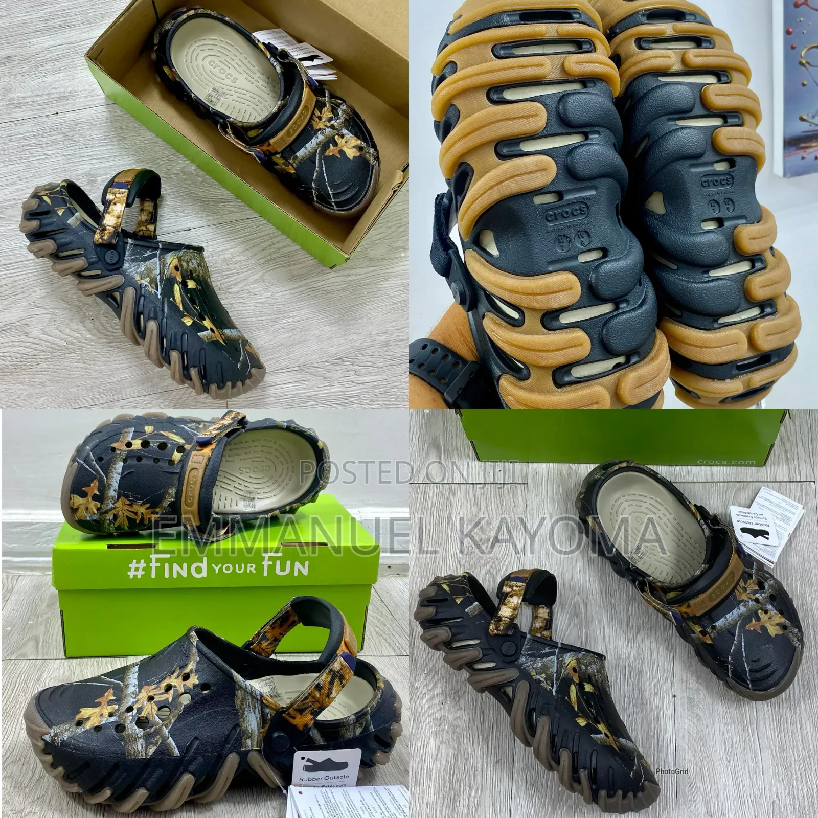 Echo Icy Ro Real Tree Clog