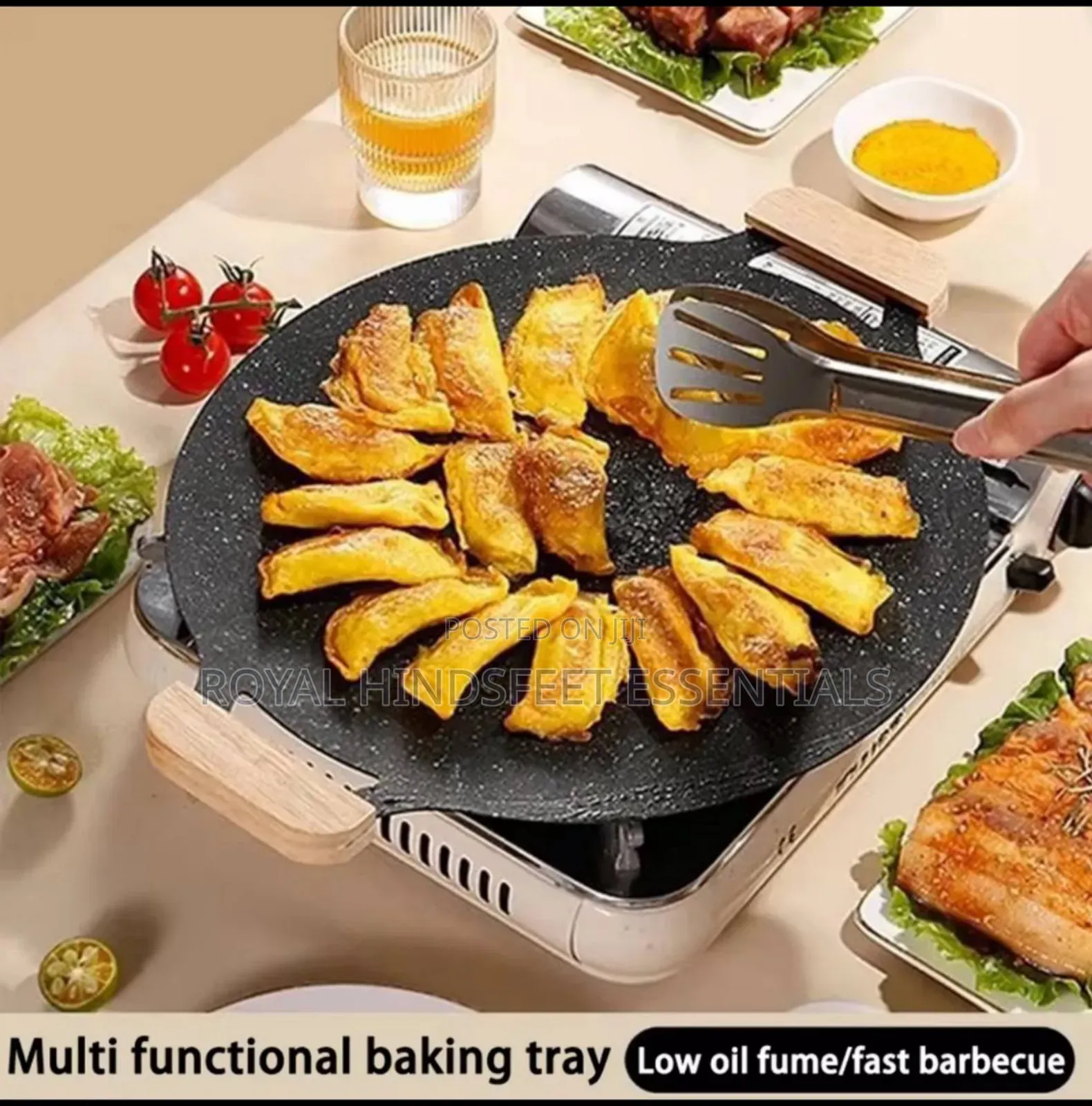 Anti-Stick Multi-Function Barbeque / Cooking Plate