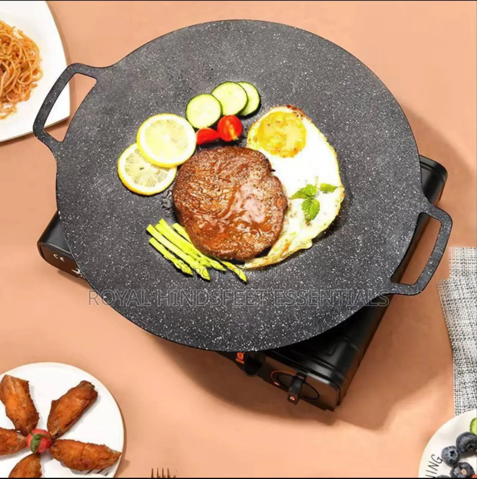 Anti-Stick Multi-Function Barbeque / Cooking Plate